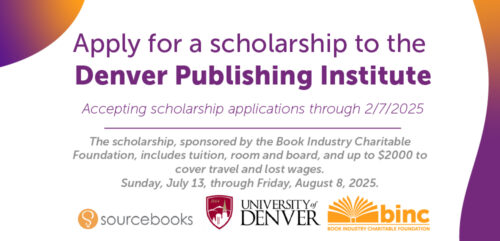 Applications Open for Binc Scholarship to 2025 Denver Publishing Institute